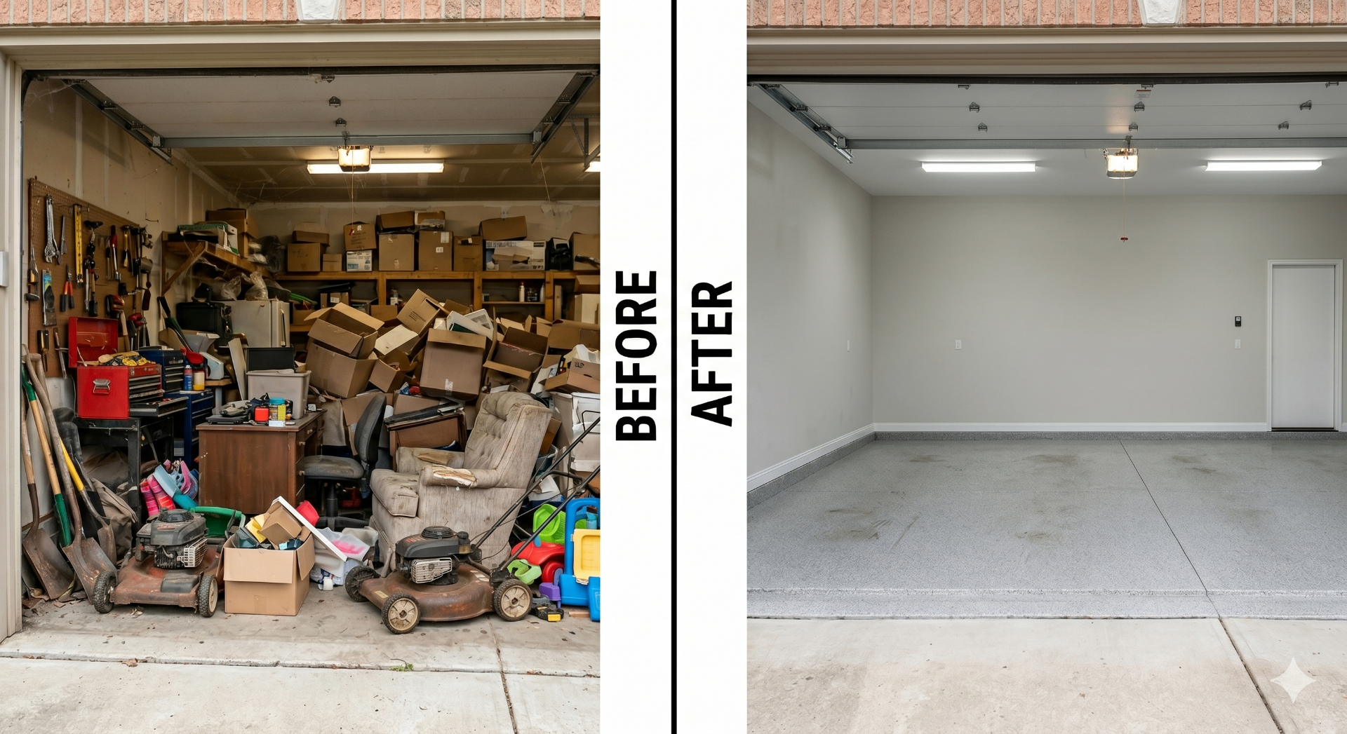 Garage cleanout — Bethel