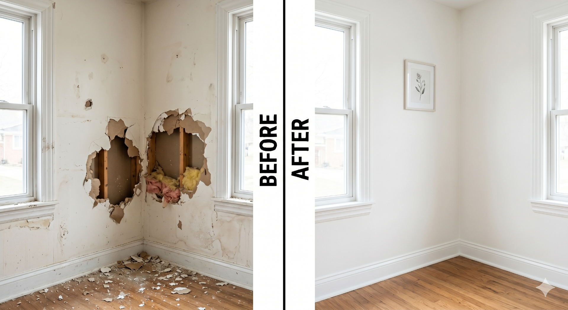Drywall repair & paint — Danbury